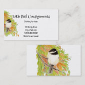 リトルバード衣料品委託名刺 名刺 (正面/裏面)