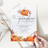 リトルパンプキンがやってくる！ベイビーシャワー 招待状