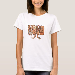 リトルパンプキンがやってくる！秋のベビーシャワー Tシャツ