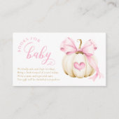 リトルパンプキンがやってくる 赤ちゃんのための本 カード (正面)