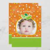 リトルパンプキンの招待状 招待状 (正面/裏面)