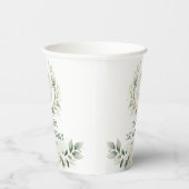 リトルパンプキングリーンリー金ゴールドボーイ秋第1誕生日 紙コップ (右)