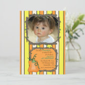 リトルパンプキンフォト招待状 招待状 (スタンド正面)