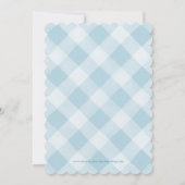 リトルパンプキンフラワーボーイ ベビーシャワー招待状 招待状 (裏面)