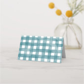 リトルパンプキンブルートラック誕生日フードテント又は  プレイスカード (裏面)