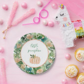 リトルパンプキンプレート赤面リトルパンプキンベビー ペーパープレート (パーティー)