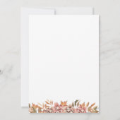 リトルパンプキンベイビーシャワー 招待状 (裏面)