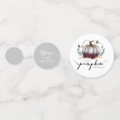 リトルパンプキン秋ベビーシャ男女兼用ワー コンフェッティ (裏面)