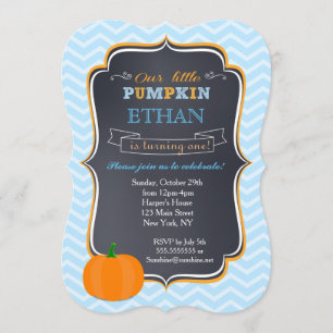 リトルパンプキン誕生日招待状少年 招待状