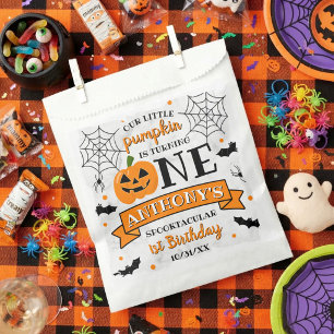 リトルパンプキン1歳のハロウィン 誕生日おめでとう フェイバーバッグ