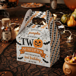 リトルパンプキン2歳のハロウィン 誕生日おめでとう フェイバーボックス