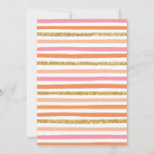 リトルパンプキン2歳の誕生日おめでとう 招待状 (裏面)