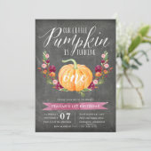 リトルパンプキン カスタムエイジ バースデーパーティー 招待状 (スタンド正面)