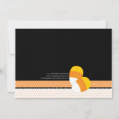 リトルパンプキン ハロウィン ベイビーシャワー 招待状 (裏面)