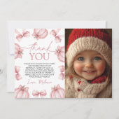 リトルパンプキン フォト サンクス 招待状 (正面)