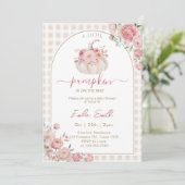 リトルパンプキン 秋の赤ちゃん歓迎会 招待状 (スタンド正面)