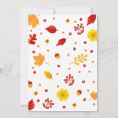 リトルパンプキン 誕生日おめでとう 招待状 (裏面)