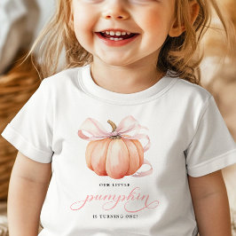 リトルパンプキン 誕生日1歳シャツ ベビーTシャツ