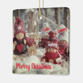 リトルパーソナライズされたヘルパー セラミックオーナメント (左)