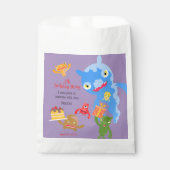 リトルパーティーモンスター紙吹雪誕生会 フェイバーバッグ (正面)