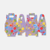 リトルパーティーモンスター紙吹雪誕生会 フェイバーボックス (折り畳みなし)