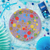 リトルパーティーモンスター紙吹雪誕生会 ペーパープレート (パーティー)