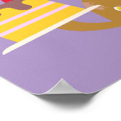 リトルパーティーモンスター紙吹雪誕生会 ポスター (角)