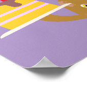 リトルパーティーモンスター紙吹雪誕生会 ポスター (角)