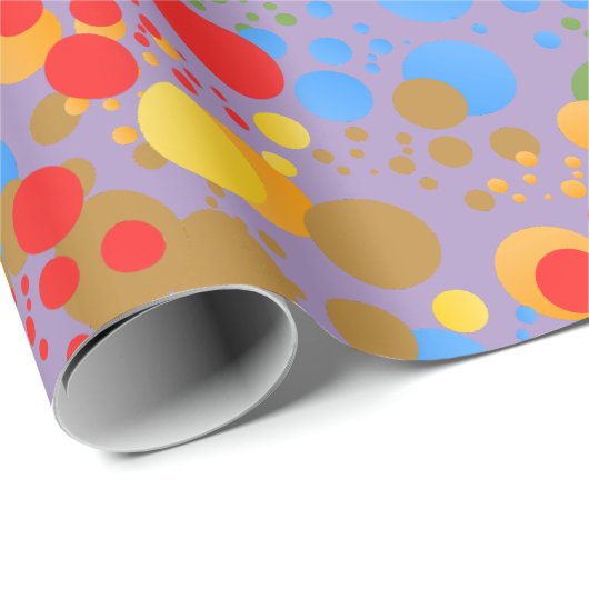 リトルパーティーモンスター紙吹雪誕生会 ラッピングペーパー (ロールコーナー)