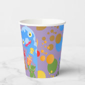 リトルパーティーモンスター紙吹雪誕生会 紙コップ (左)