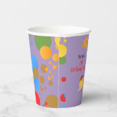 リトルパーティーモンスター紙吹雪誕生会 紙コップ (右)