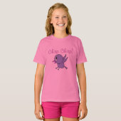 リトルパープルバーディ Tシャツ (正面フル)