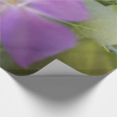 リトルパープル開花 ラッピングペーパー (角)