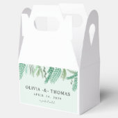 リトルパームデスティネーションウェディング フェイバーボックス (オープン)