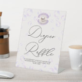 リトルパールおむつラッフルベビーシャワー 台座サイン (インサイチュ)