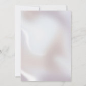 リトルパールベビーシャワー招待状 招待状 (裏面)