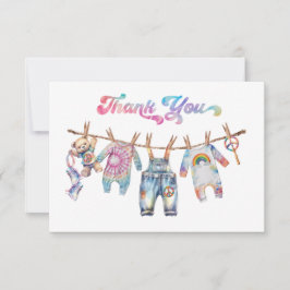 リトルヒッピーTye染料のクロセスラインありがとうご注意 招待状