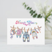 リトルヒッピーTye染料のクロセスラインありがとうご注意 招待状 (スタンド正面)