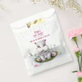 リトルヒッポリバーアドベンチャーベビーシャワー フェイバーバッグ (封をした状態)