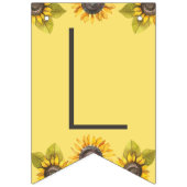 リトルヒマワリパーティーバンティングバナー バンティングフラッグ (第1の旗)