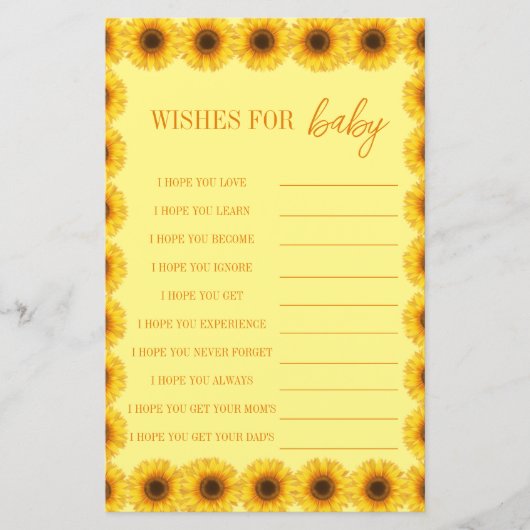 リトルヒマワリフローラガールファースト誕生日 (正面)