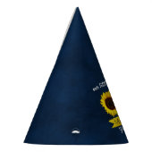 リトルヒマワリ1歳の誕生日 パーティーハット (左)