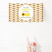 リトルヒマワリ1歳の誕生日 横断幕 (インサイチュ)