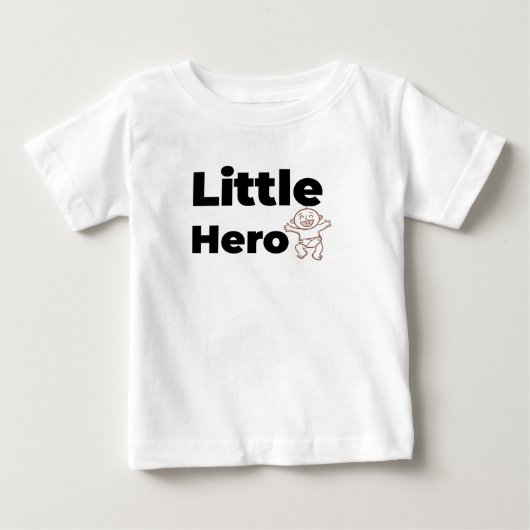 リトルヒーロー ベビーTシャツ (正面)
