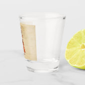 リトルビクトリアンカロラーカスタムクリスマス ショットグラス (右)