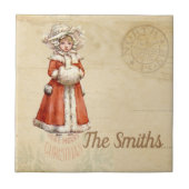 リトルビクトリアンカロラーカスタムクリスマス タイル (正面)