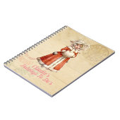 リトルビクトリアンカロラーカスタムクリスマス ノートブック (左側)