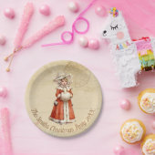 リトルビクトリアンカロラーカスタムクリスマス ペーパープレート (パーティー)