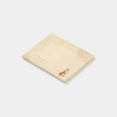 リトルビクトリアンカロラーカスタムクリスマス ポストイット (アングル)