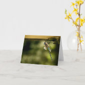 「リトルビジター」カード カード (黄色い花)